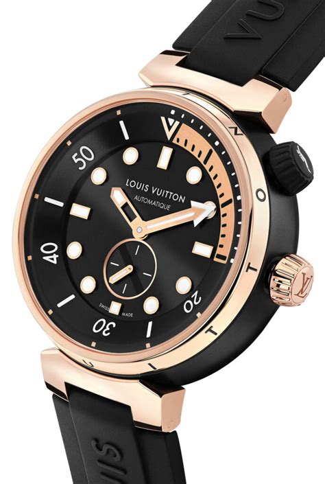 louis vuitton diver watch